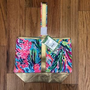 Lilly Pulitzer Fan Sea Pants Wine Tote NWT